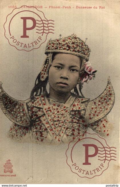 Cambodge -  PNOM PENH - Danseuse du Roi