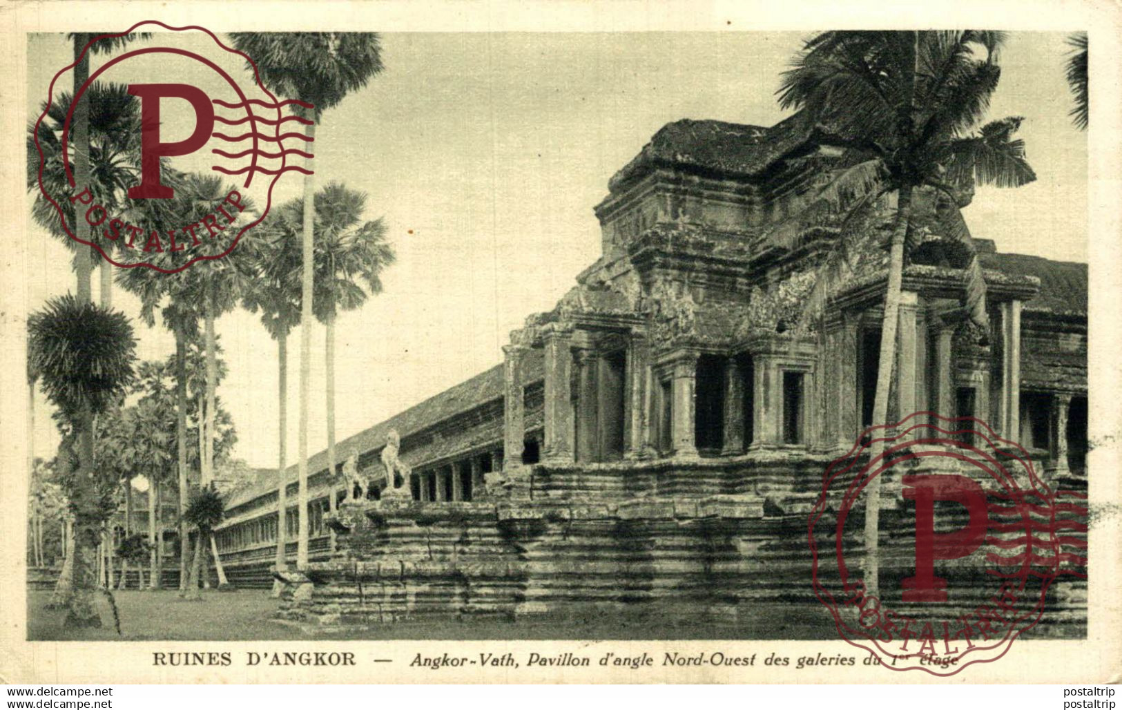 CAMBOYA. CAMBODGE. ANGKOR. Ruines d'angkor