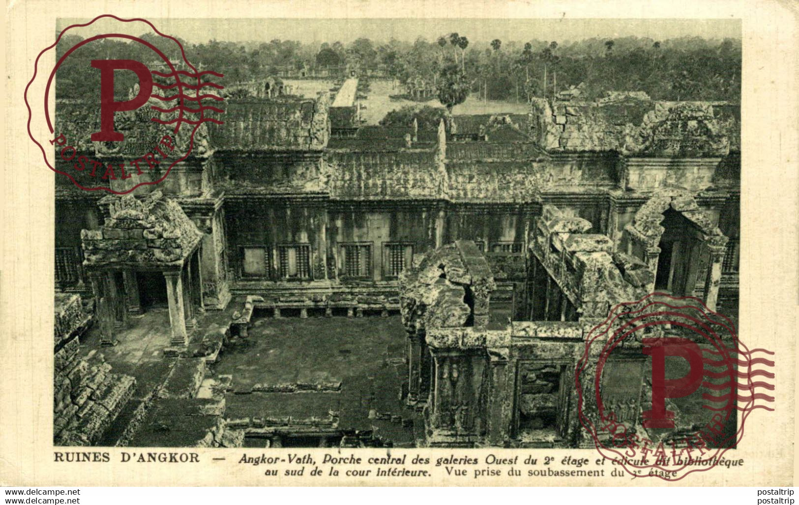 CAMBOYA. CAMBODGE. ANGKOR. Ruines d'angkor