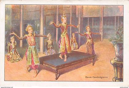 Cambodge - Danse cambodgienne - Ed. Bergougnan