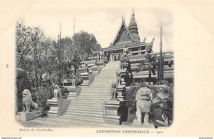 Cambodge - Le palais du Cambodge à l'Exposition Universelle de Paris en 1900