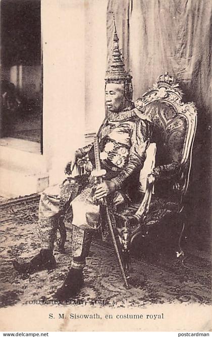 Cambodge - S. M. Sosowath, roi du Cambodge de 1904 à 1927 - Ed. Collection Henry - Série A N. 9
