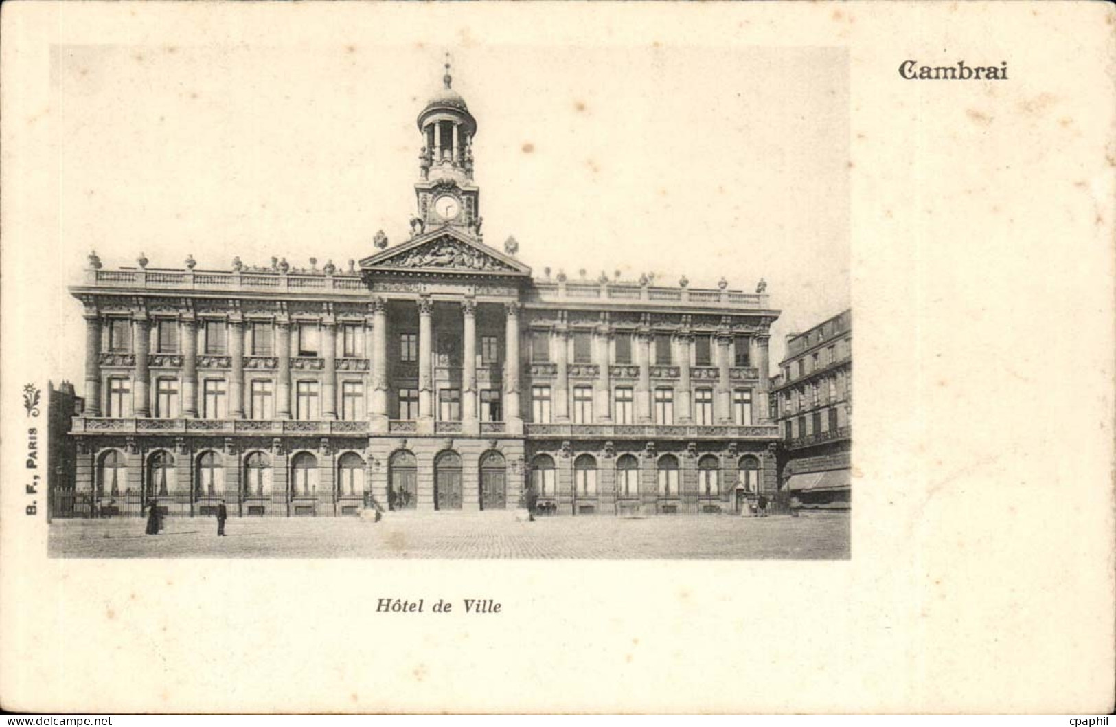Cambrai CPA Hotel de ville