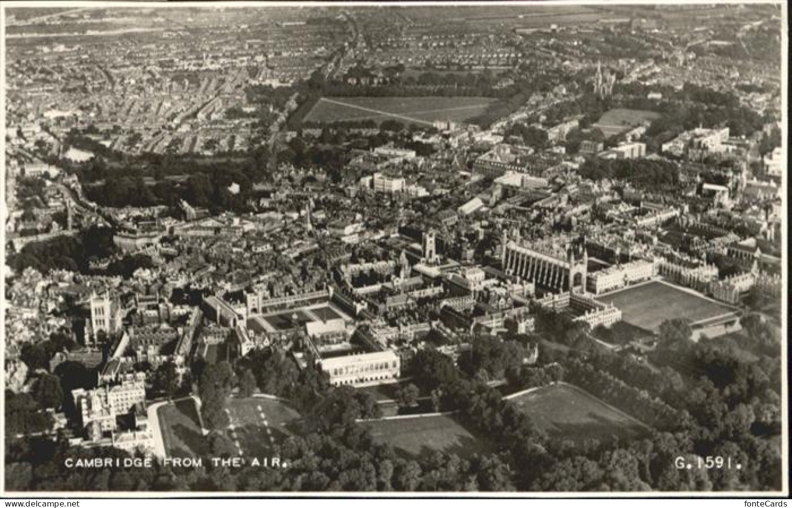Cambridge Cambridgeshire Cambridge Fliegeraufnahme