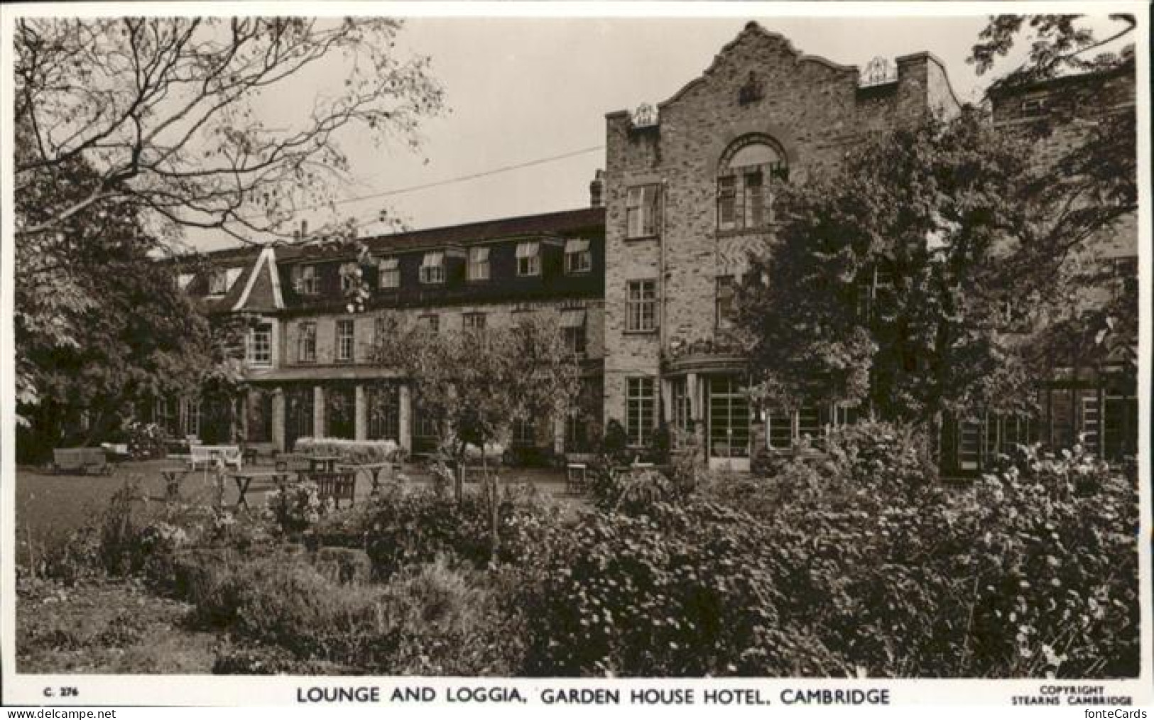 Cambridge Cambridgeshire Cambridge Lounge and Loggia Garden House Hotel