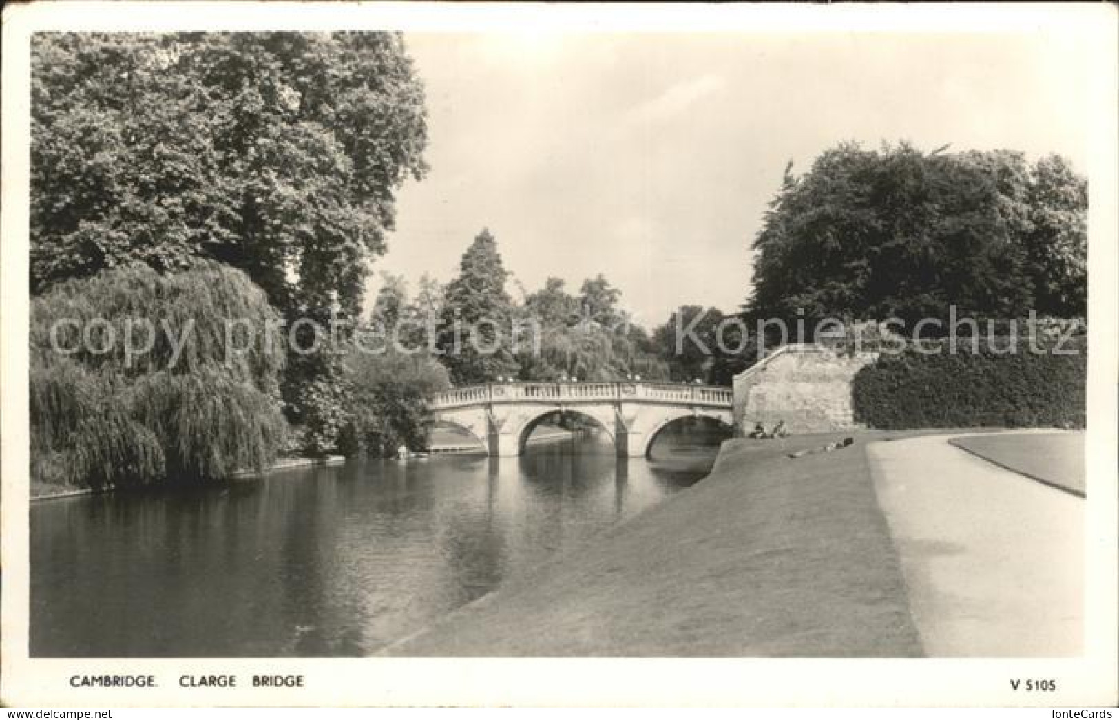 Cambridge Cambridgeshire Clarge Bridge