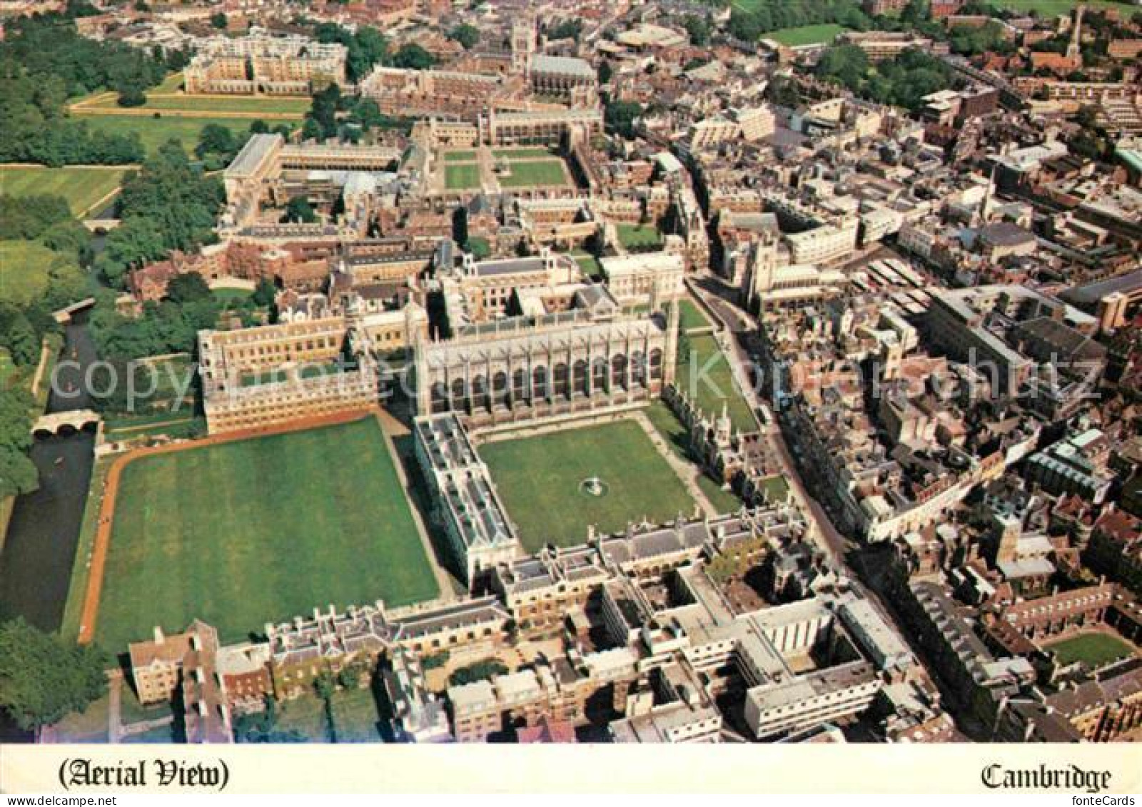 Cambridge Cambridgeshire Fliegeraufnahme