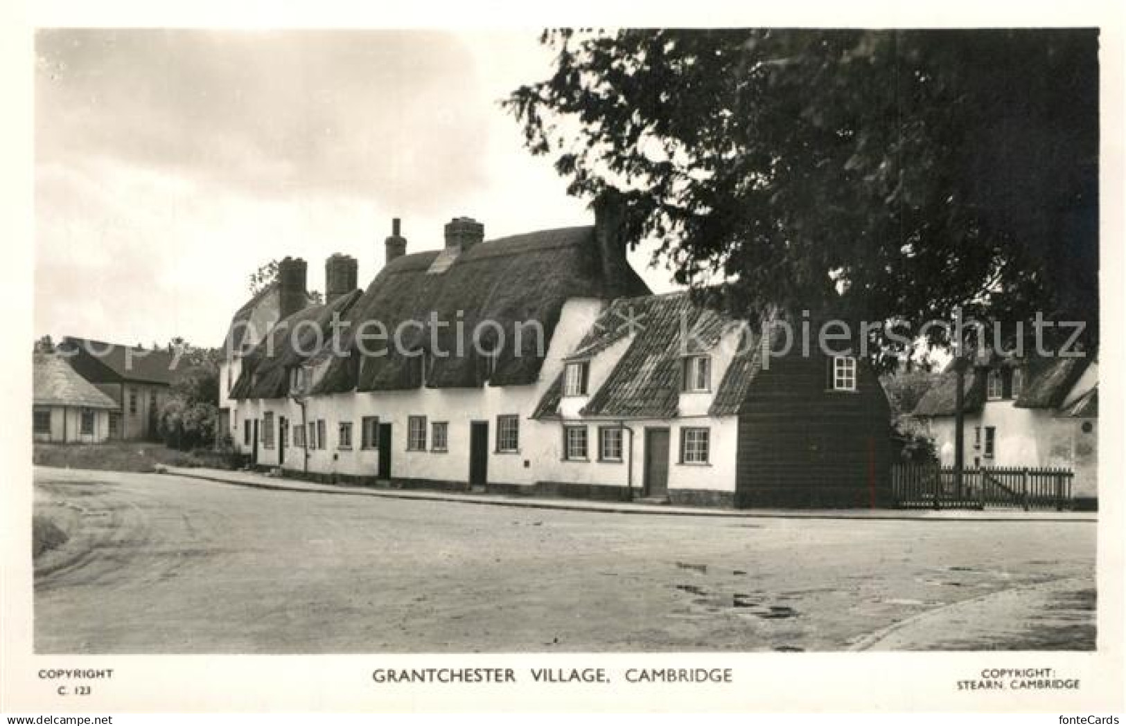 Cambridge Cambridgeshire Grantchester Village