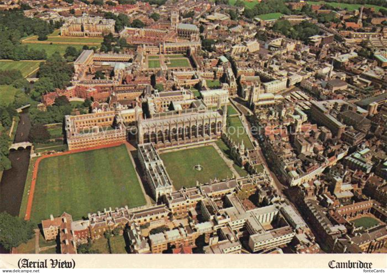 Cambridge  Cambridgeshire UK Fliegeraufnahme