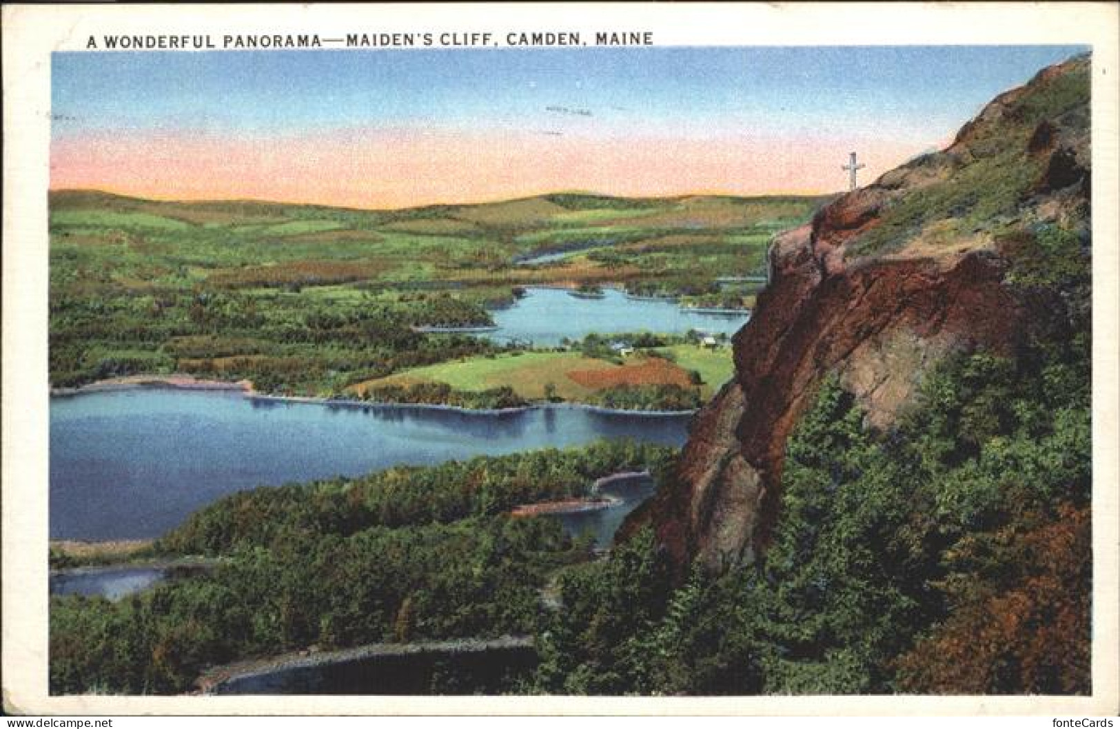 Camden Maine Maiden's Cliff