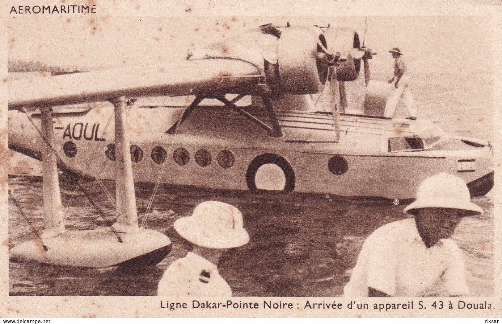 CAMEROUN(DOUALA) AEROMARITIME(LIGNE DAKAR_POINTE NOIRE)