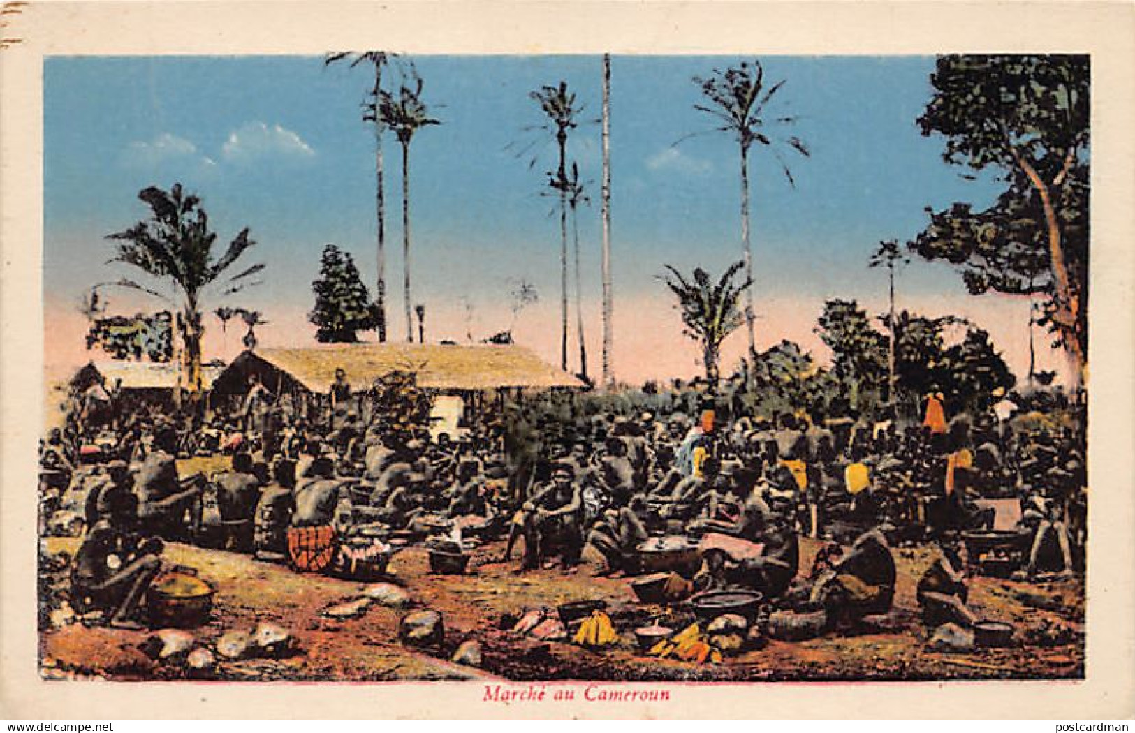 Cameroun - Un marché au Cameroun - Ed. A. Breger Frères