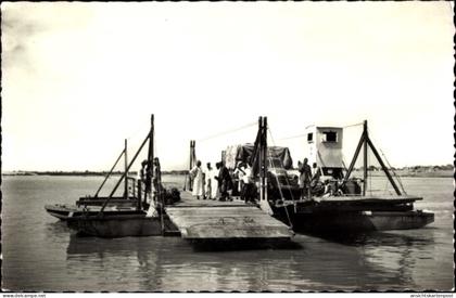 CPA N Djamena Fort Lamy Tschad, Bac sur le Chari