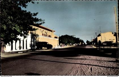 CPA N Djamena Fort Lamy Tschad, Straßenpartie an der Bank