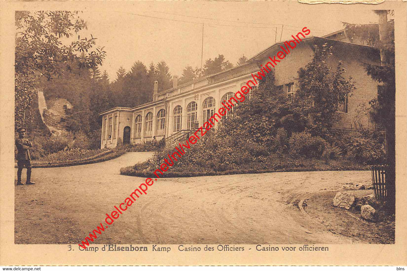Camp d'Elsenborn Kamp - Casino des Officiers - casino voor officieren - Elsenborn (Kamp)