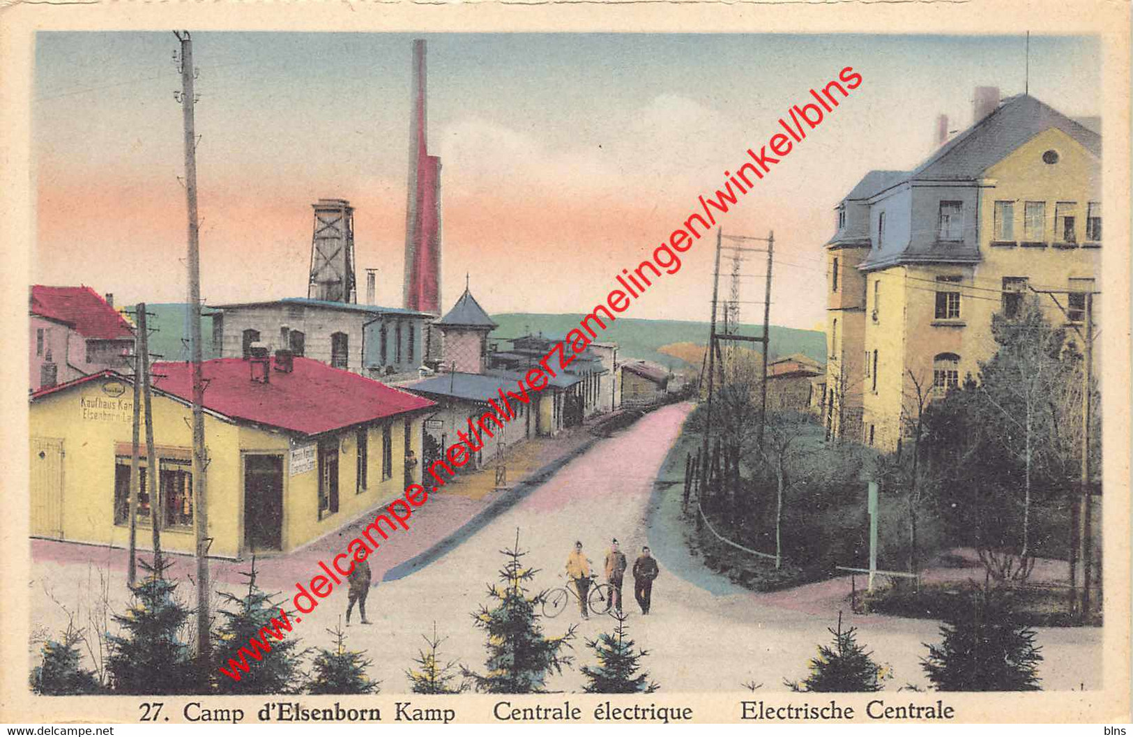 Camp d'Elsenborn Kamp - Centrale éléctrique - elektrische centrale - Elsenborn (Kamp)