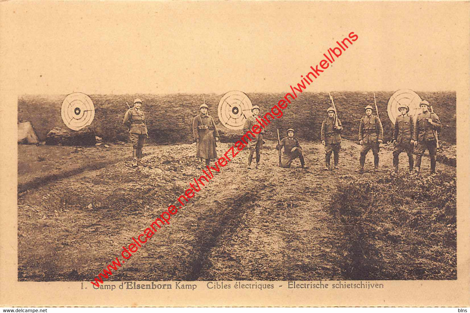 Camp d'Elsenborn Kamp - cibles électriques - elektrische schietschijven - Elsenborn (Kamp)
