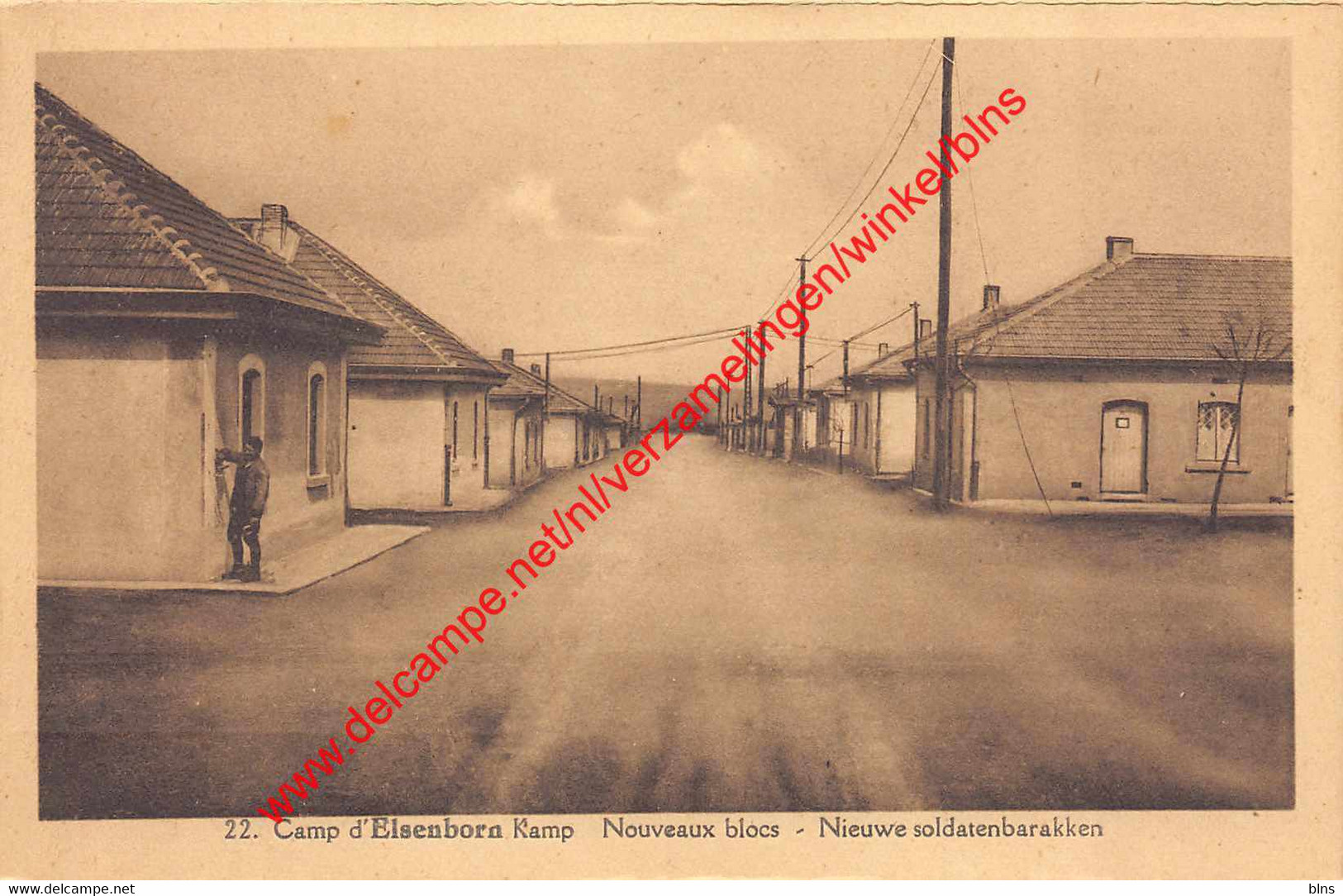Camp d'Elsenborn Kamp - nieuwe soldatenbarakken - Elsenborn (Kamp)