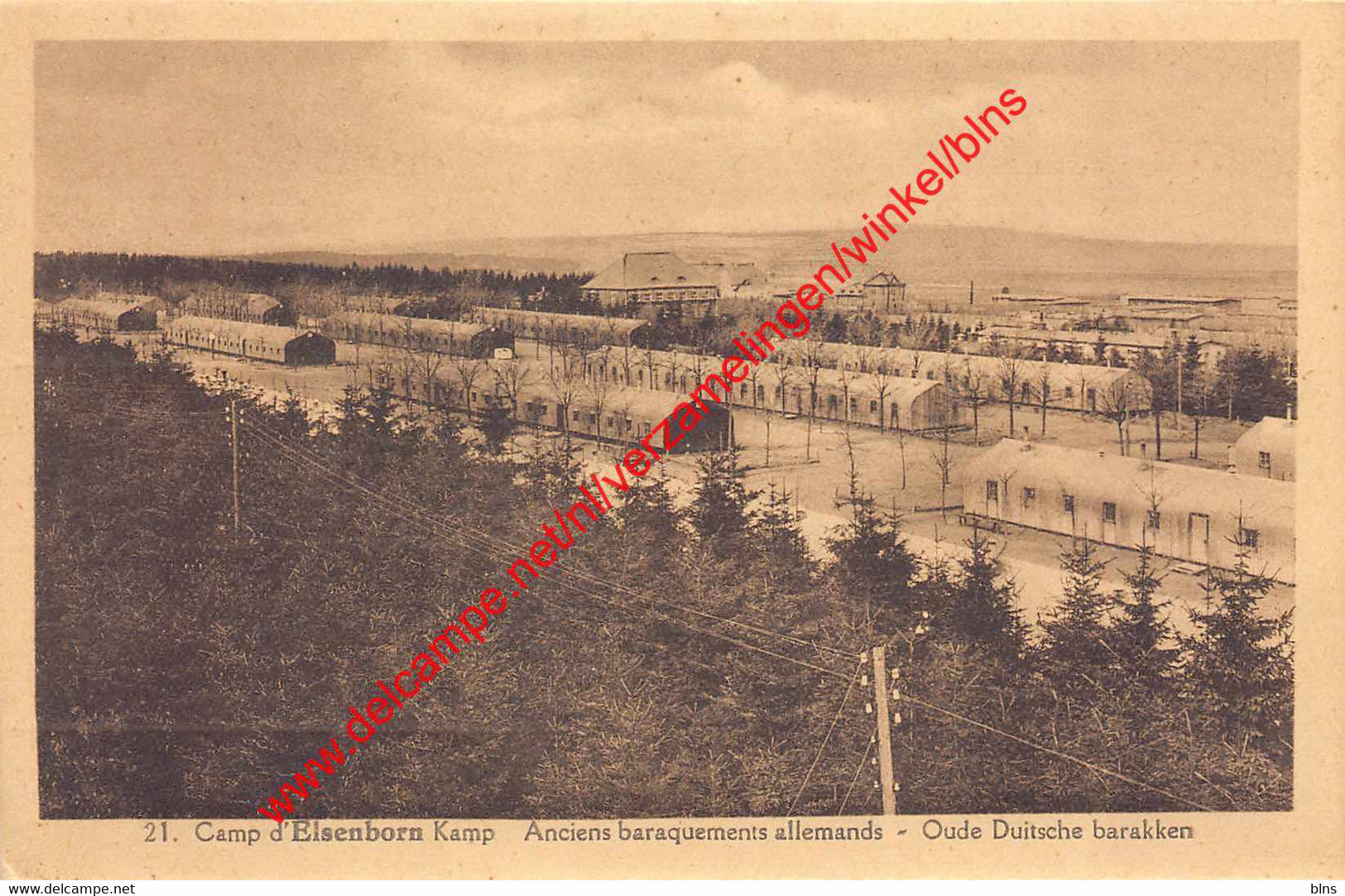 Camp d'Elsenborn Kamp - oude Duitsche barakken  - Elsenborn (Kamp)