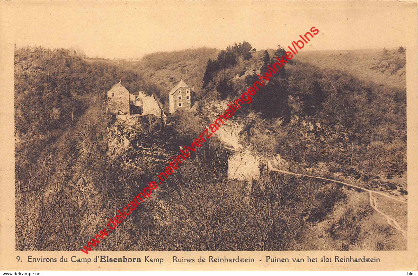 Camp d'Elsenborn Kamp - ruines de Reinhardstein - Elsenborn (Kamp)