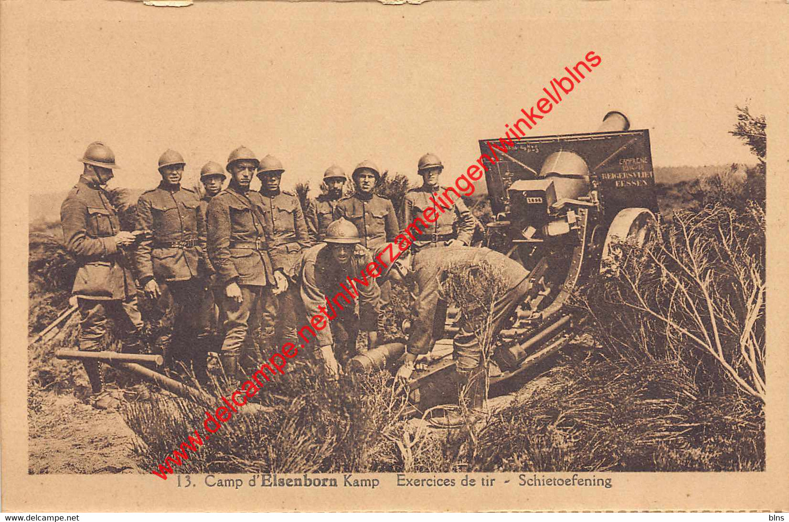 Camp d'Elsenborn Kamp - schietoefening - Elsenborn (Kamp)