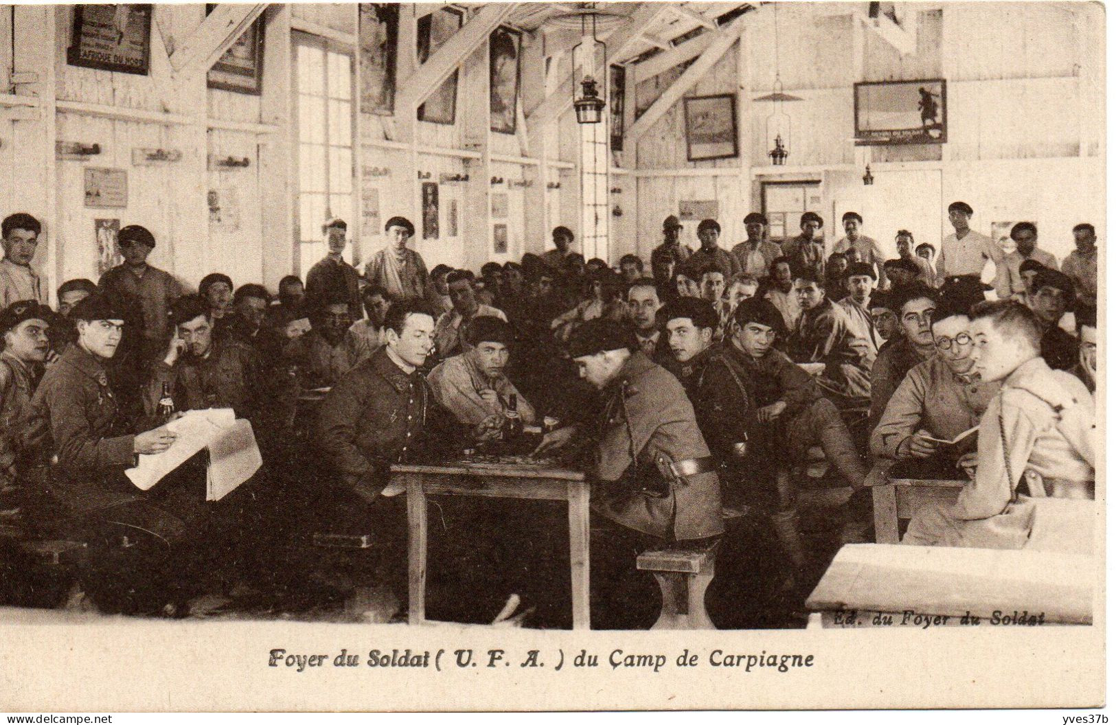 CAMP de CARPIAGNE - 13 Aubagne "Foyer du Soldat" - TTB -