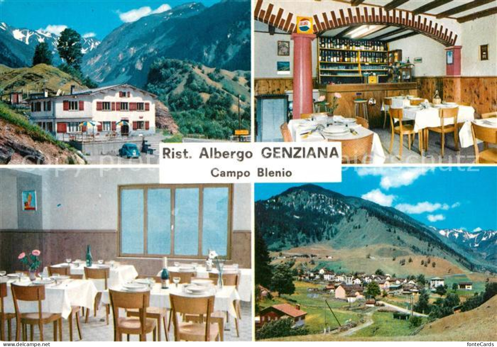 Campo Blenio Albergo Genziana