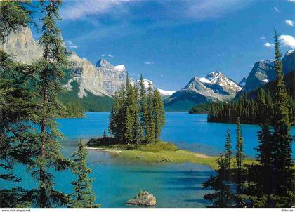 Carte Postale - Canada - Jasper - Maligne lake and spirit island - jasper national park alberta - beautiful spirit islan