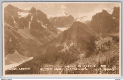 (Canada) Alberta 032, Lac Louise, 109, Lake Louise Mirror lake lakes in Clouds…