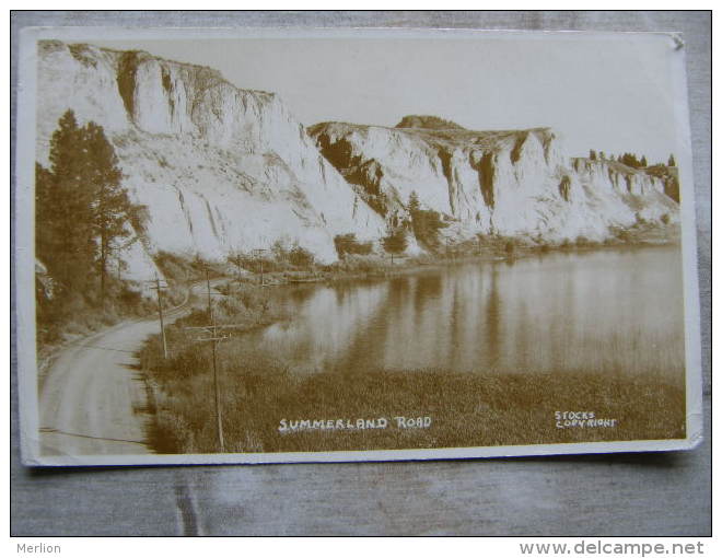 Canada -British Columbia -Summerland Road - Stocks Photo - Penticton    D106270