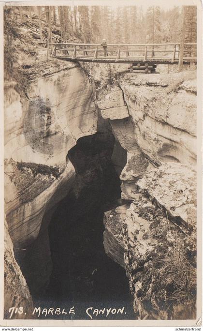 Foto AK Marble Canyon Bridge Banff National Park British Columbia Alberta Britisch Kolumbien a Calgary Canada Kanada