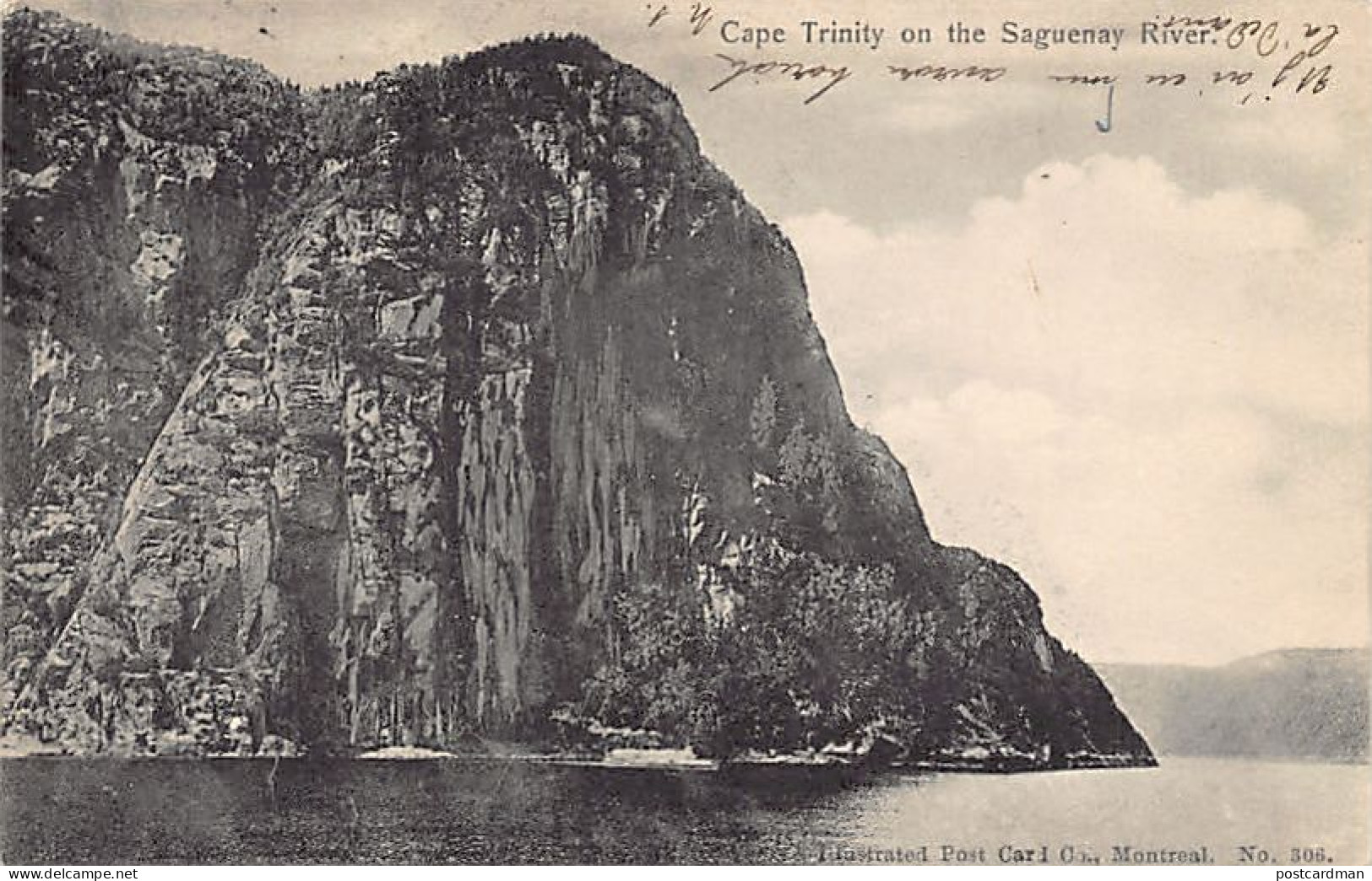 Canada - Cape Trinity (QC) Saguenay River - Publ. Illustrated Post Card Co. 306