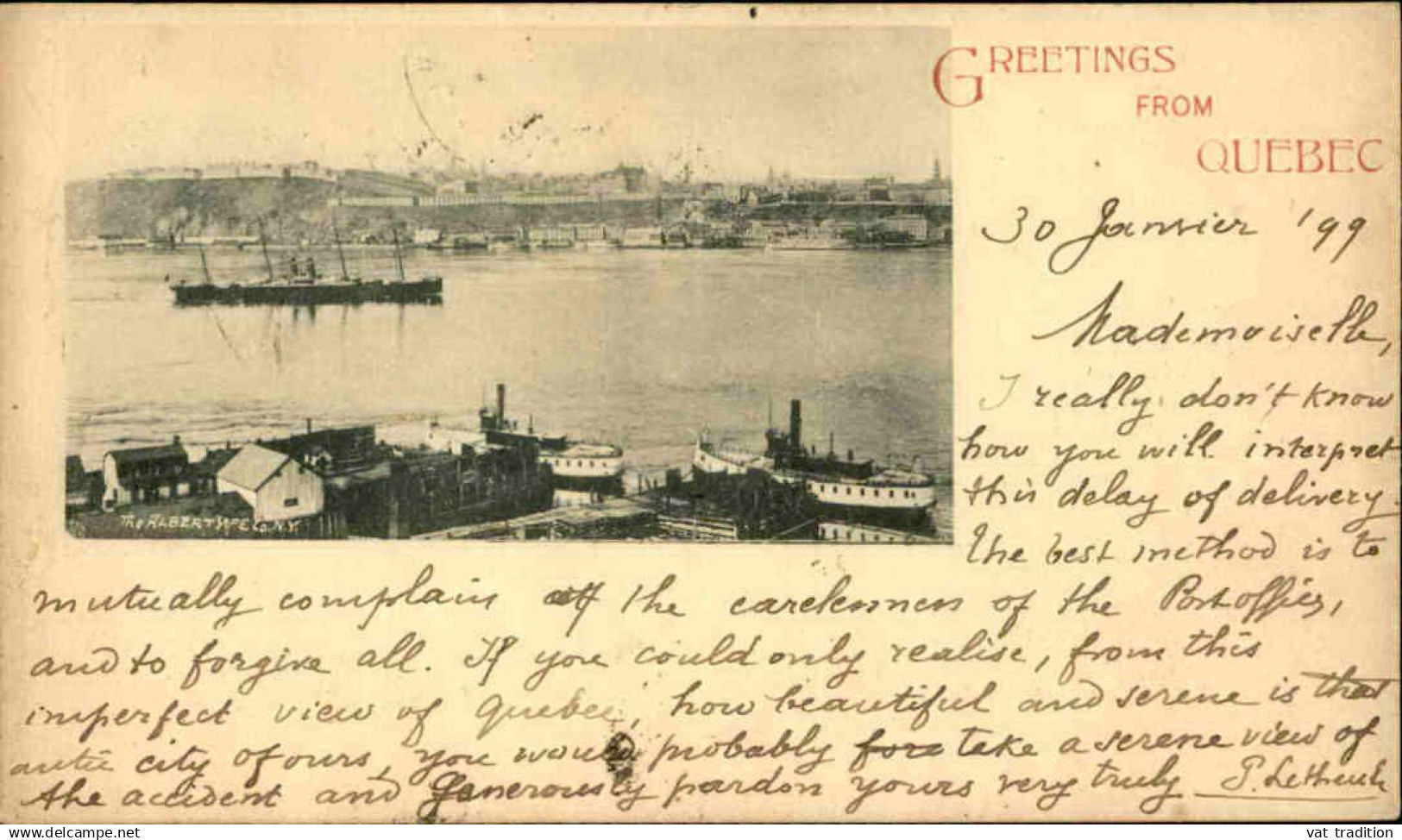 CANADA - Carte postale de Québec  -  L 158702