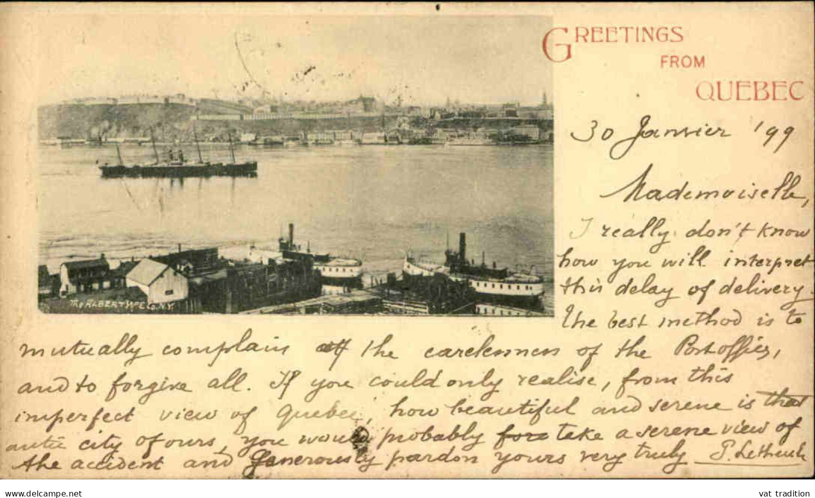 CANADA - Carte postale de Québec  -  L 158702