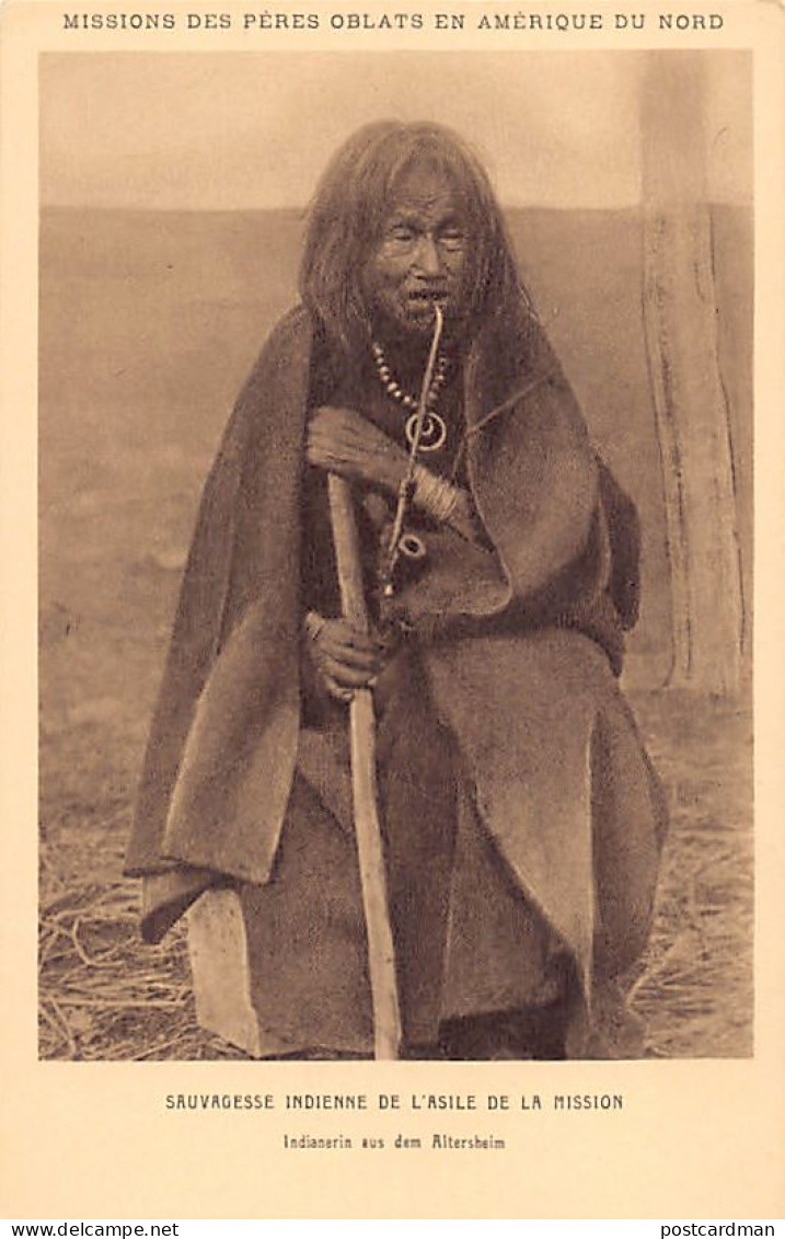 Canada - Chesterfield Inlet, Nunavut - Indian savage at the Catholic Mission asylum- Publ. Missions of the Oblate Father