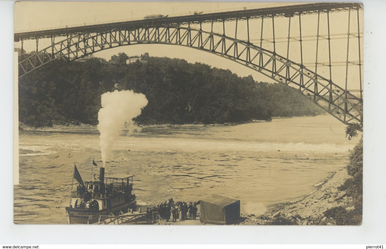 CANADA - CHUTES DU NIAGARA - NIAGARA FALLS - Carte photo (1919)