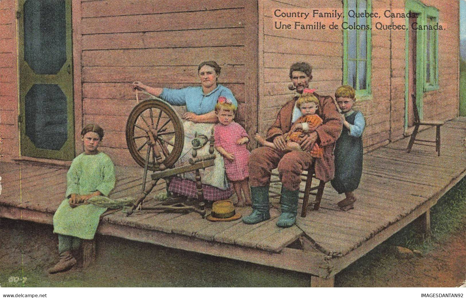CANADA #FG57450 QUEBEC COUTRY FAMILY COLONS