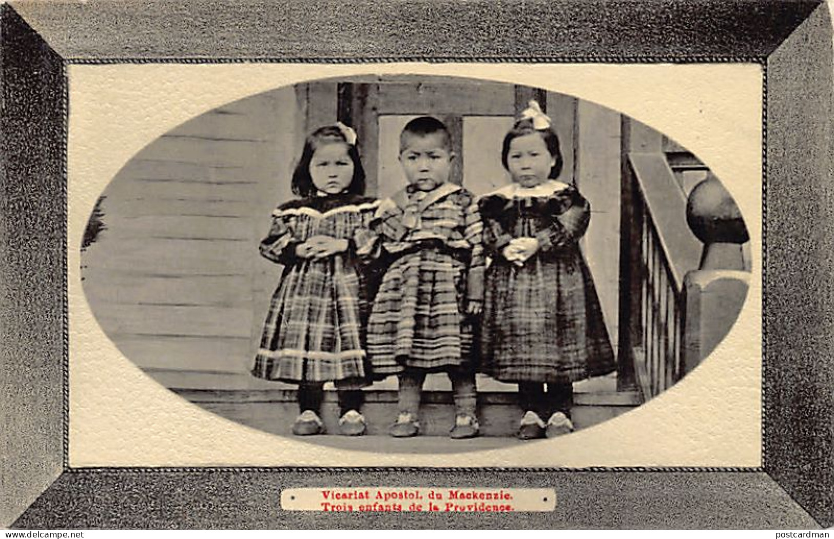 Canada - FORT-PROVIDENCE (NT) Trois enfants de la Providence - Ed. Vicariat Apostolique du Mackenzie