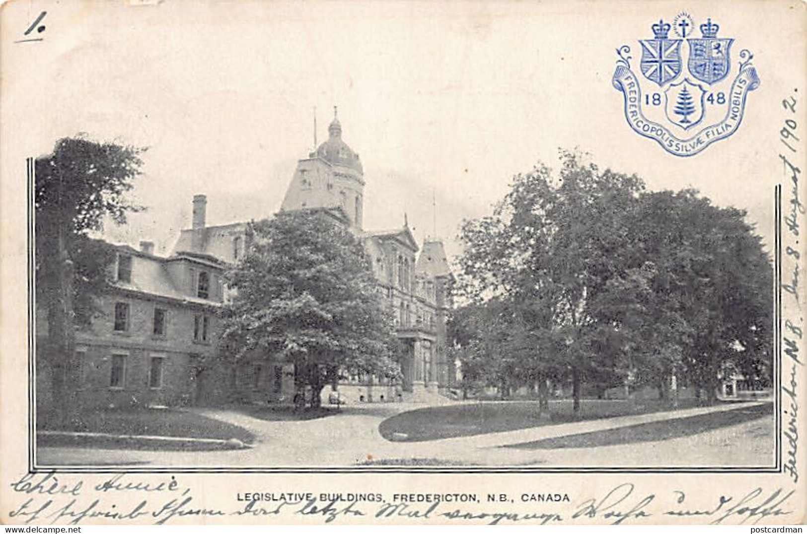 Canada - FREDERICTON (N.B.) Legislative Buildings - Publ. unknown