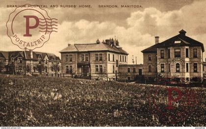 CANADA. THE HOSPITAL. BRANDON. MANITOBA.