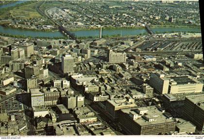 CPM Aerial View Downtown Winnipeg Manitoba Canada