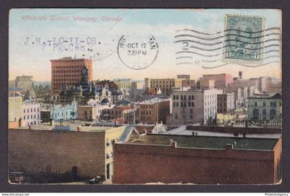 Postcard, CANADA, Winnipeg, Wholesale District