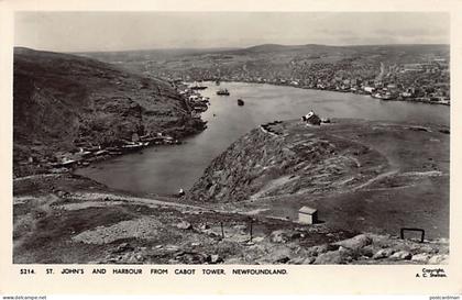 Canada - ST, JOHN'S - Harbour from Cabot Tower - Publ. A. C. Shelton