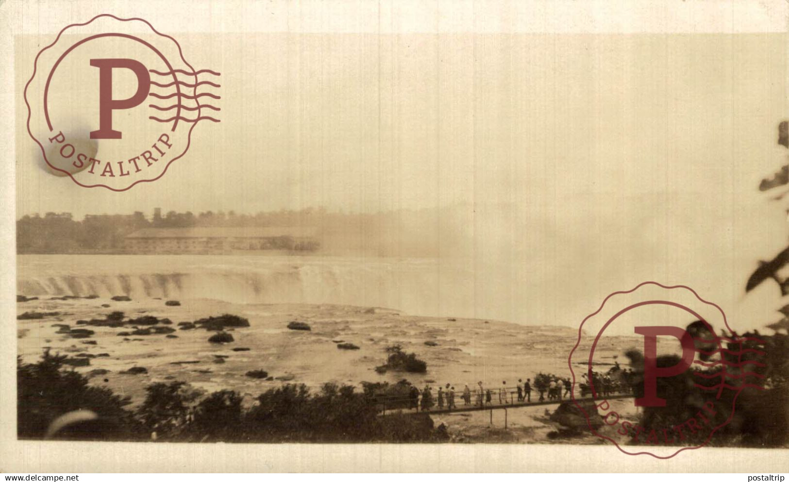CANADA. NIAGARA FALLS. CATARATAS. RPPC. REAL PHOTO. FOTOGRAFICA