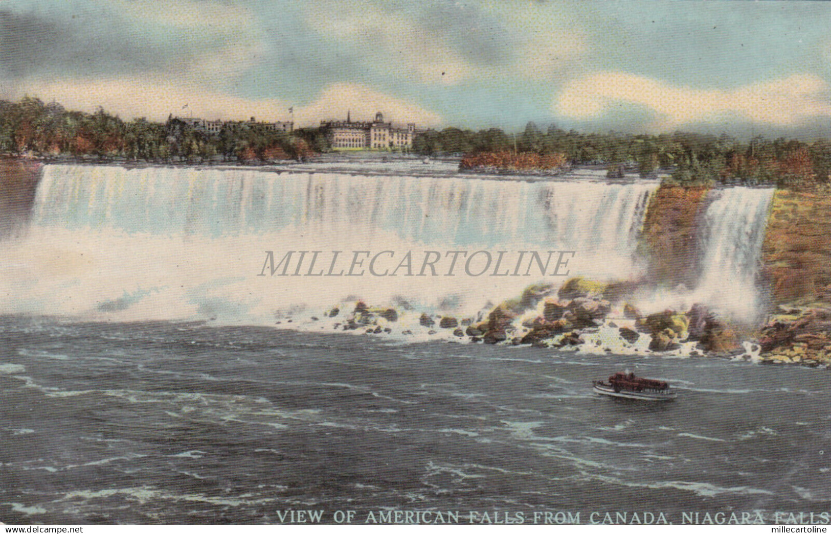 CANADA - Niagara Falls - View of American Falls from Canada