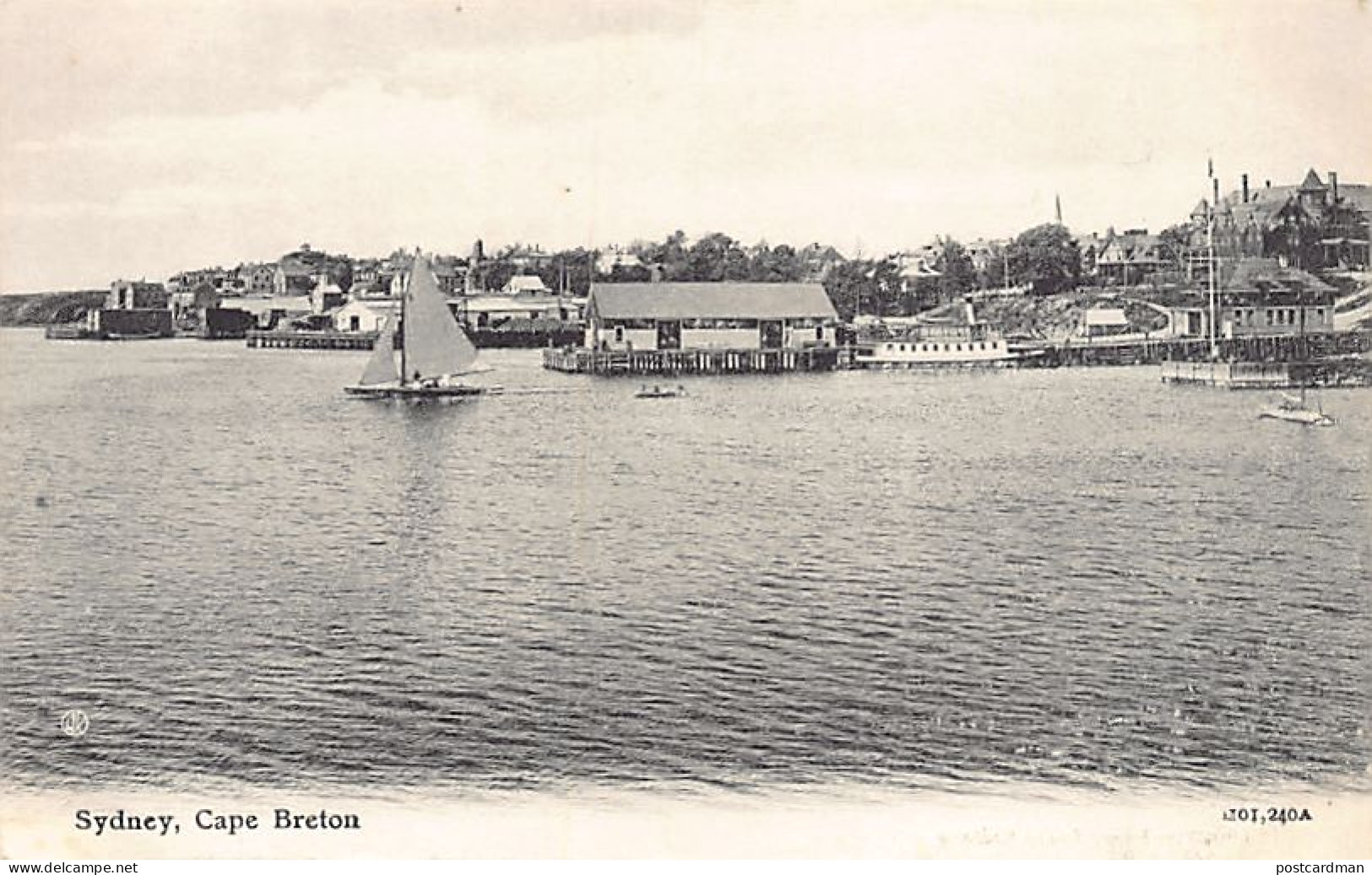 Canada - NORTH SYDNEY Cape Breton (NS) View from the Sea