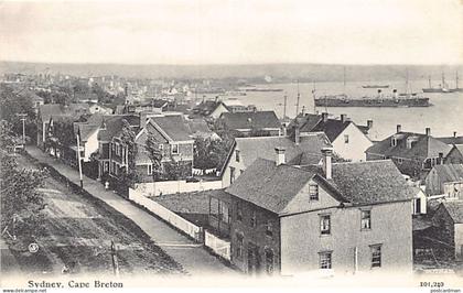 Canada - NORTH SYDNEY Cape Breton (NS) Bird's eye view