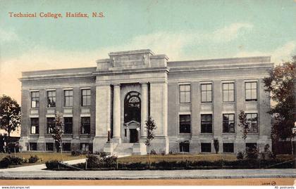 Canada Technical College Halifax vintage postcard B971