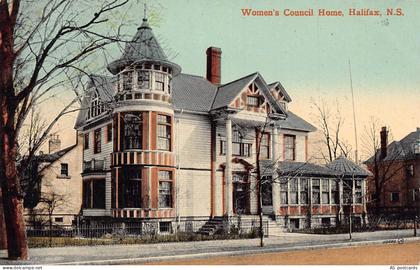 Canada Women's Council Home Halifax vintage postcard B971