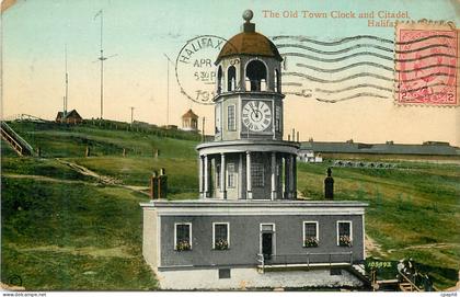 CPA The Old Town Clock and Citadel Halifax